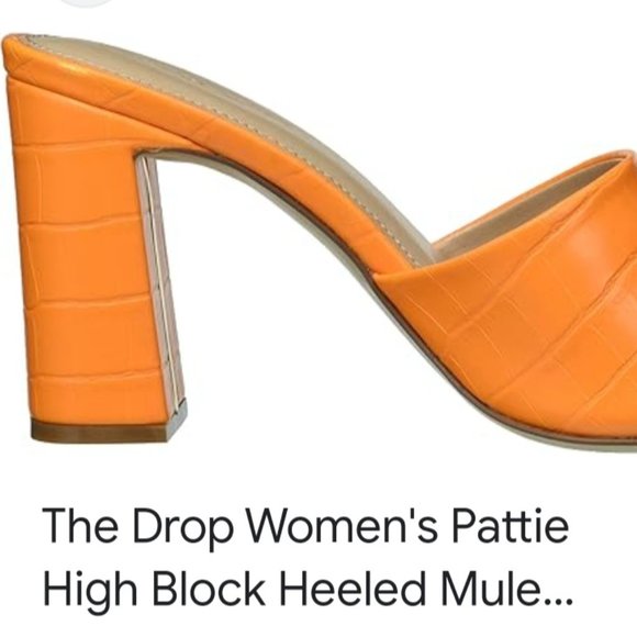 The Drop Block Heeled Mule - Picture 2 of 12